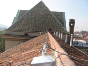 installazione linea vita tetto Torino